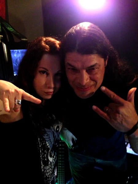 Laura Christine and Robert Trujillo